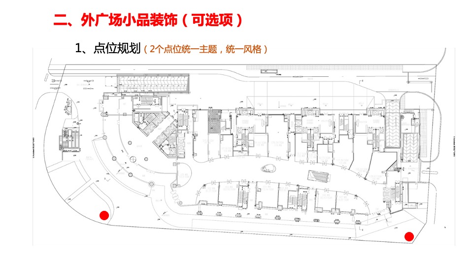 商业购物中心项目开业美陈点位规划及思路