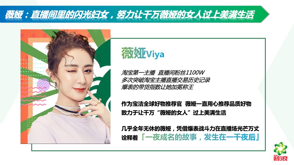 薇娅 x 傅首尔 x 碧浪淘宝直播卖进方案【电商】【快消零售】