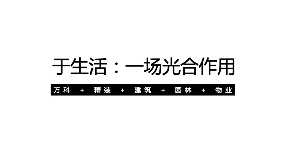 广州4A金燕达观-万科·城市之光推广策略方案