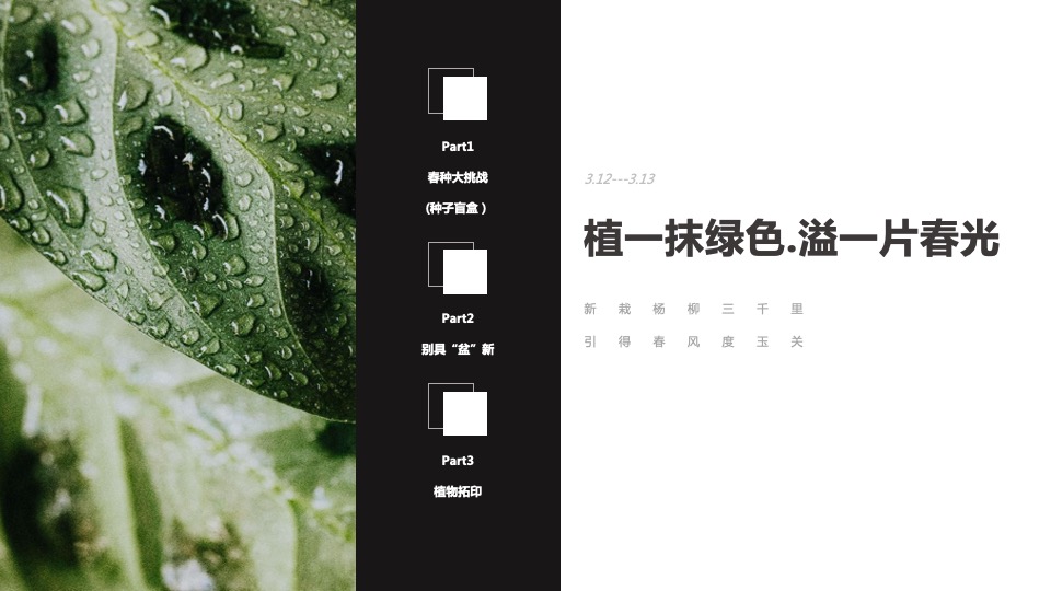 地产项目春季三月月度系列暖场（唤醒春日计划主题）活动策划方案
