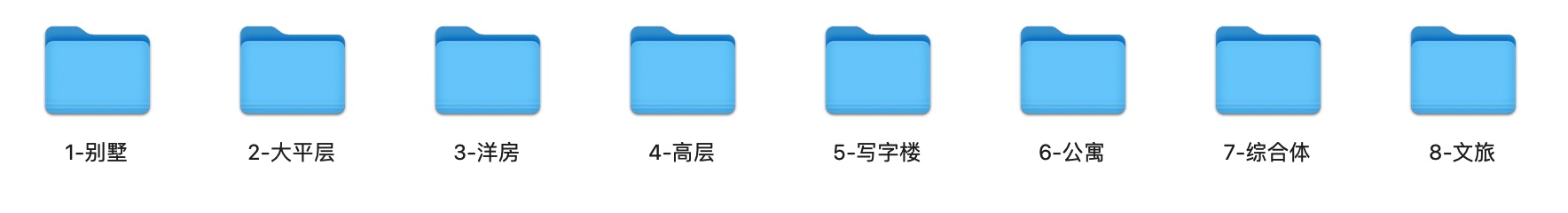 【地产物料】8大类别、100+项目微楼书合集