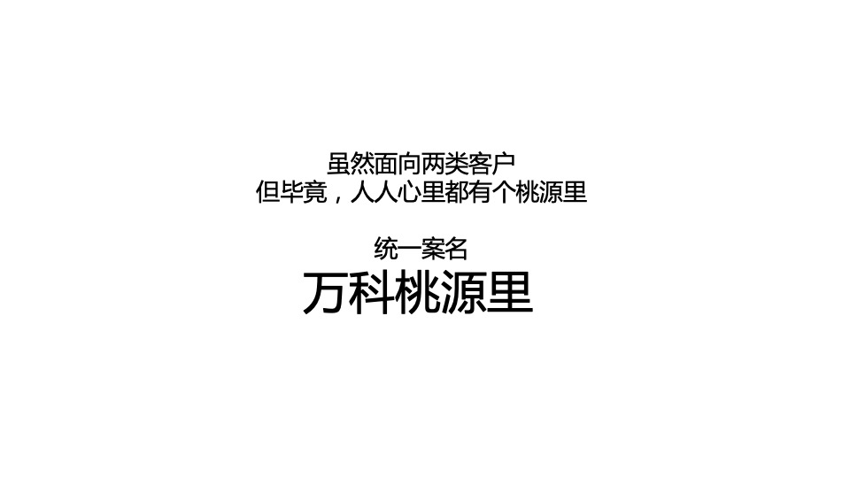 【田园综合体】万科桃源里推广策划案