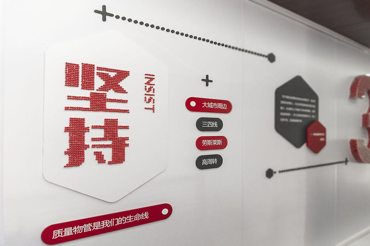 【现场包装】房地产品牌墙、工法墙、文化墙参考合集！