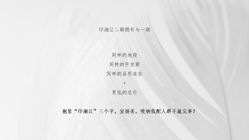 【住宅】长沙印湘江项目推广提报