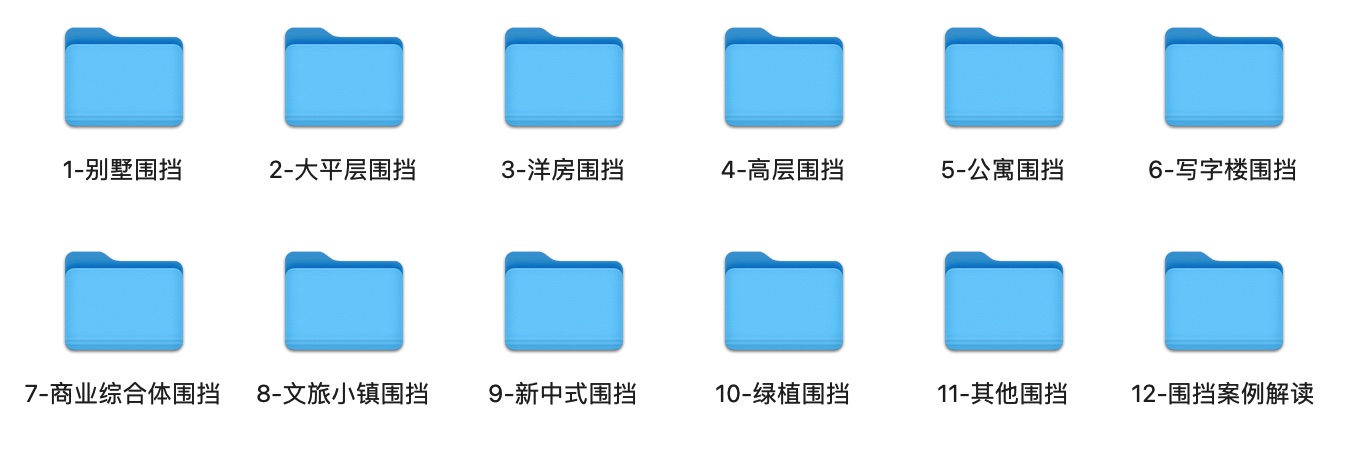 【地产物料】地产工地围挡参考大合集