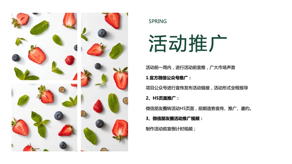 地产项目4月春季限定系列（春伊初始 果力全开）水果主题活动策划方案
