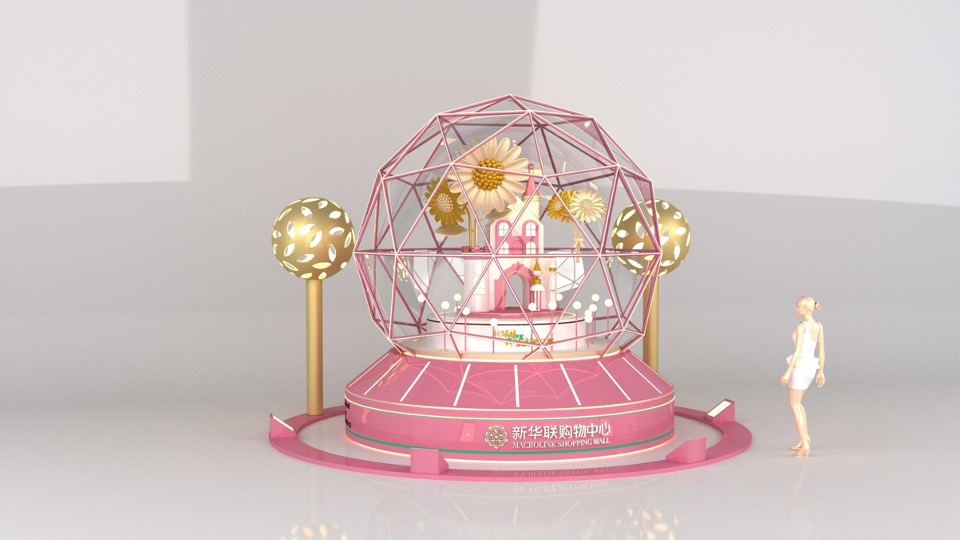 商业地产春季花艺主题美陈合集方案