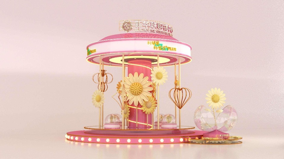 商业地产春季花艺主题美陈合集方案