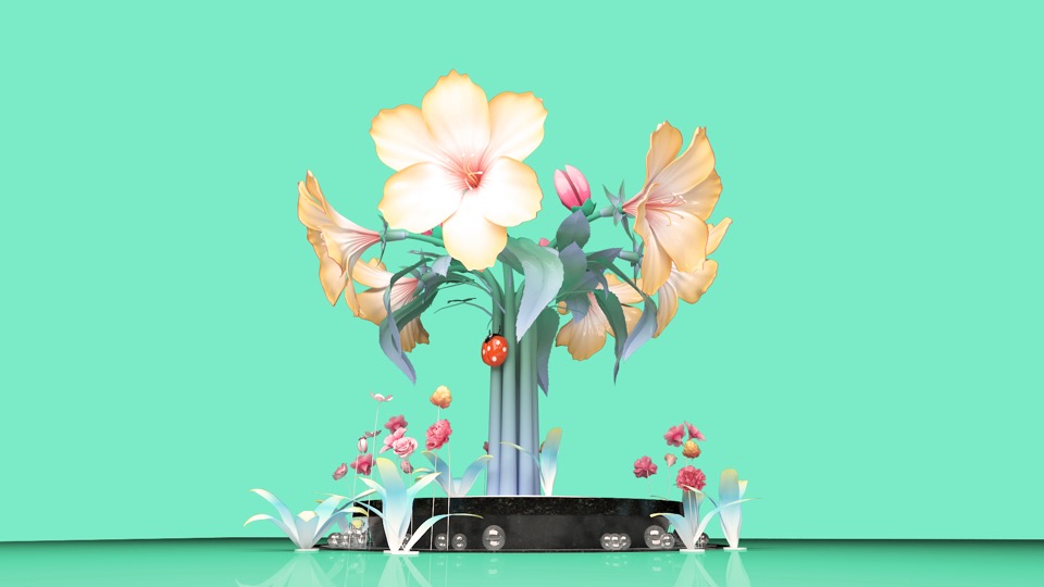 商业地产春季花艺主题美陈合集方案