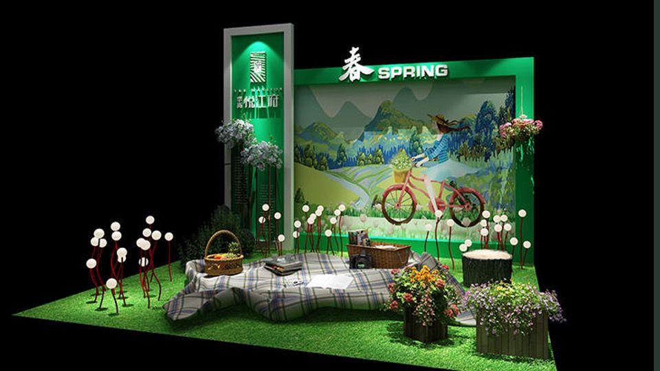 商业地产春季花艺主题美陈合集方案