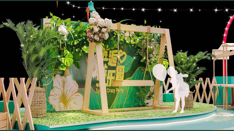 商业地产春季花艺主题美陈合集方案