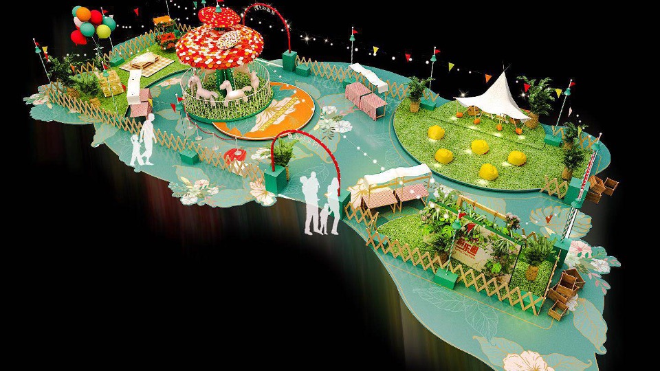 商业地产春季花艺主题美陈合集方案