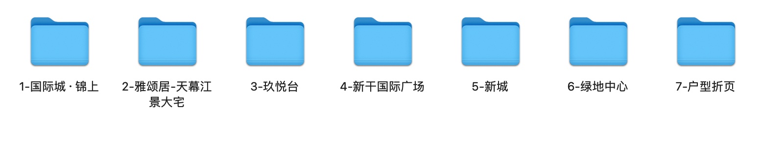 【地产物料】8大类别、110余项目折页合集！