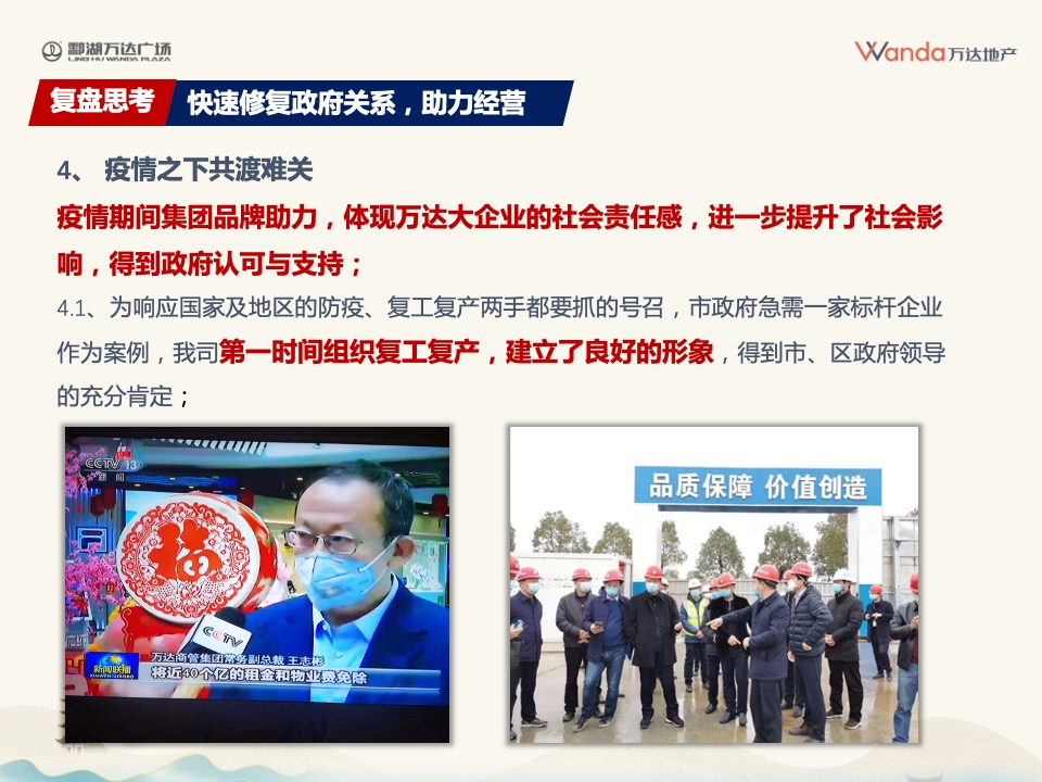 万达广场项目首开营销复盘报告