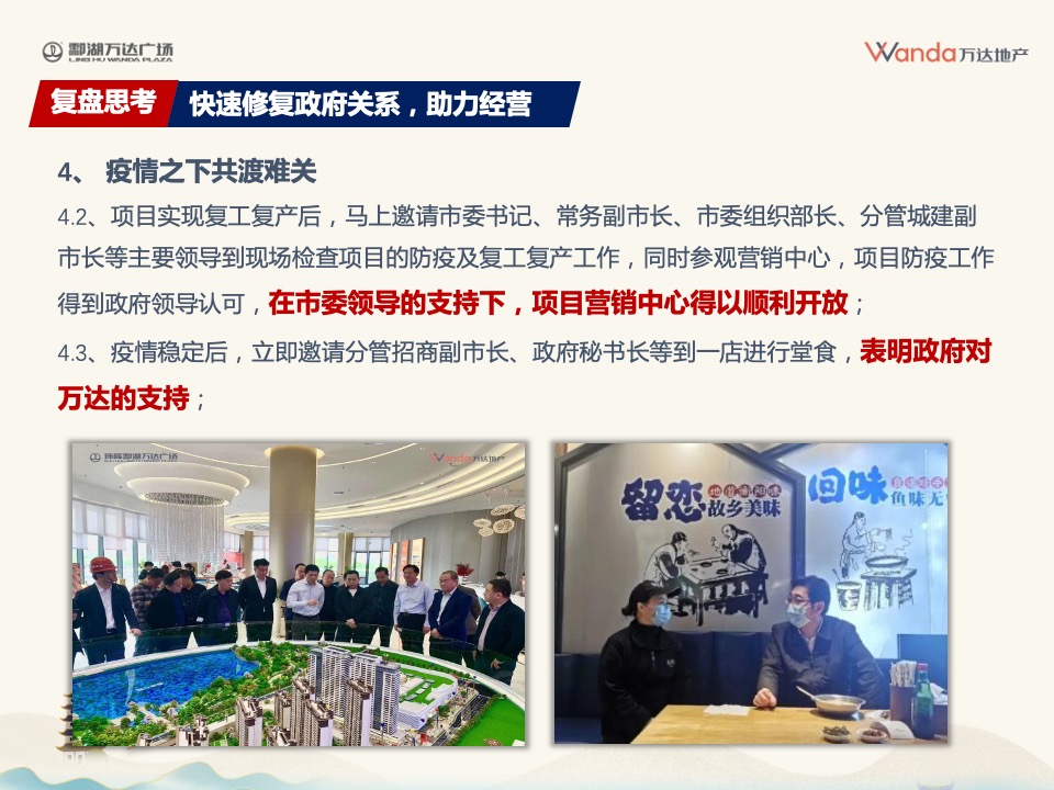 万达广场项目首开营销复盘报告