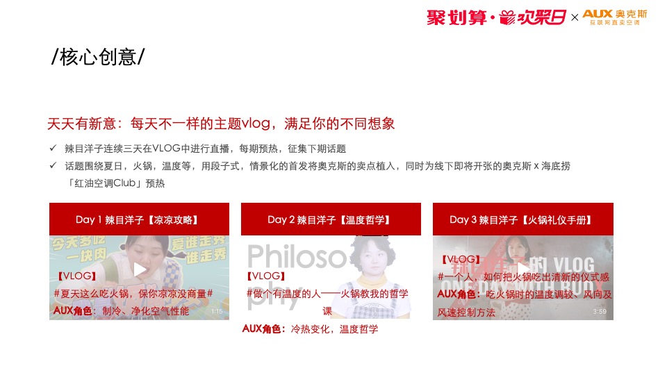 “海底捞×奥克斯”天猫欢聚日营销方案异业