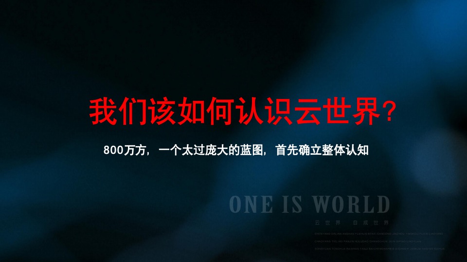 海尔产城创·云世界推广策略提报