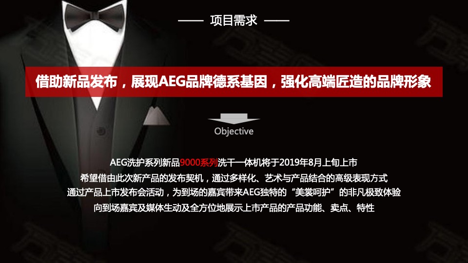 AEG9000系列洗干一体机新品上市发布方案