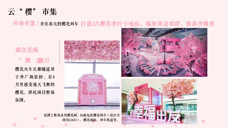 春季四月樱花季暖场（今日度光樱主题）活动策划方案
