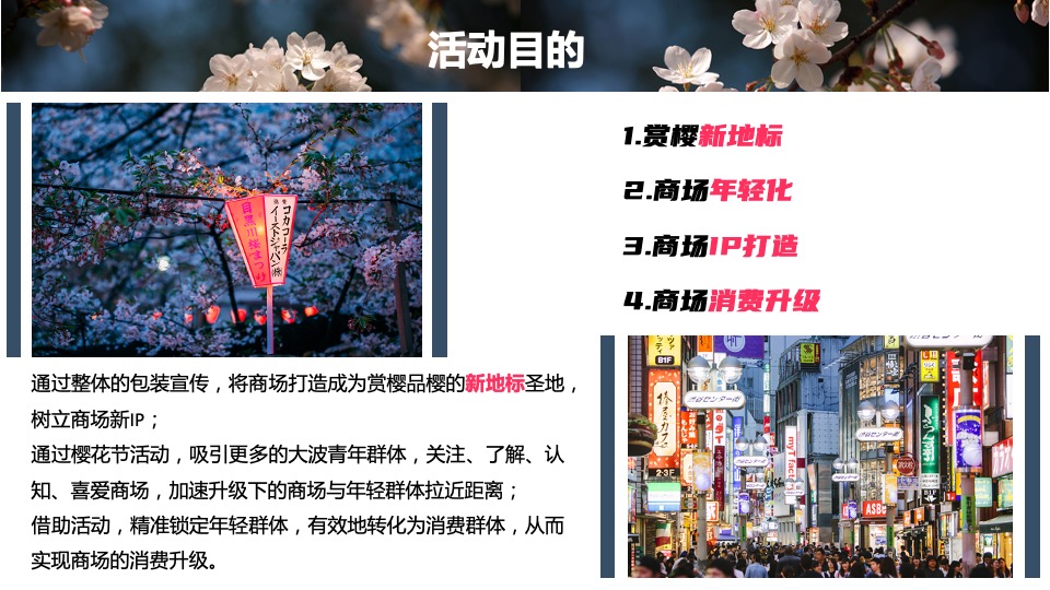 商业广场4月春季樱花节（莫负花期·樱你而来主题）活动策划方案