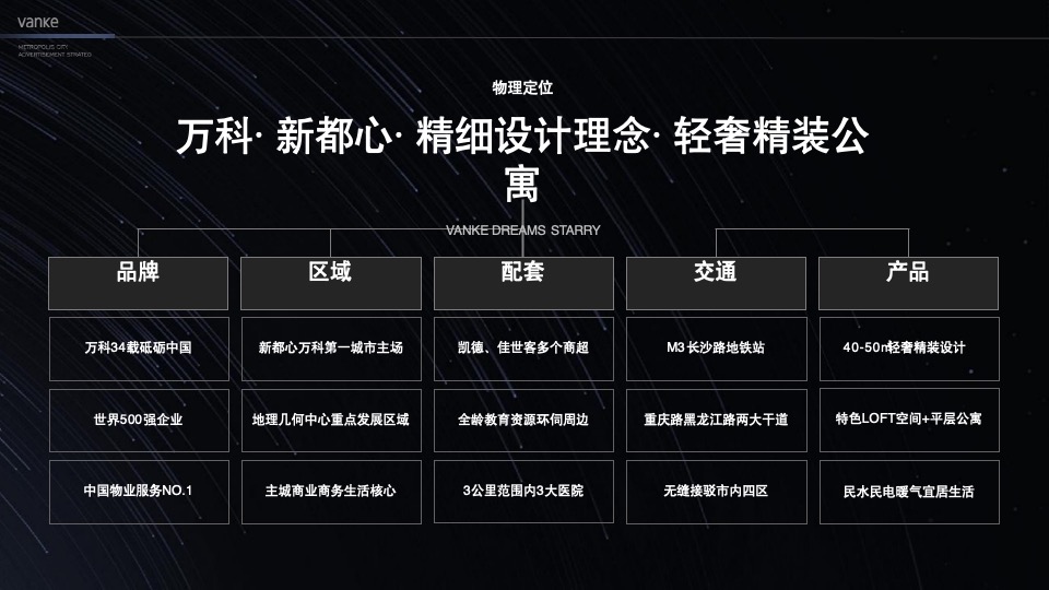 万科星空LOFT公寓故事线推广提报