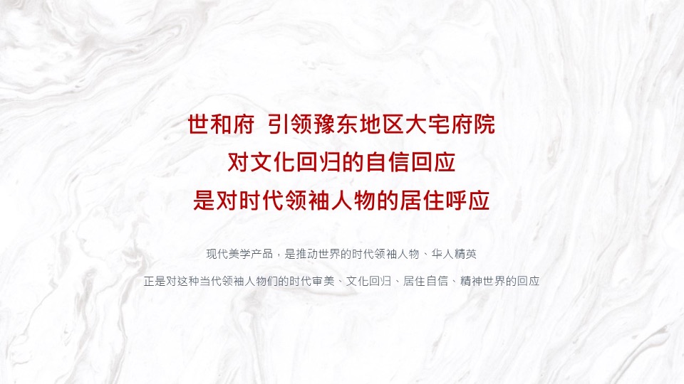 【豪宅】建业世和府开盘前推广策略提报