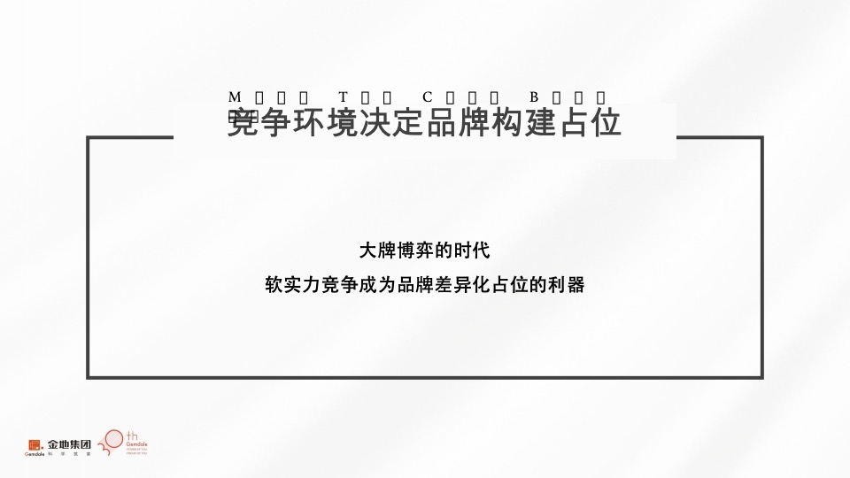 【金地】金地西部品牌推广策略提报
