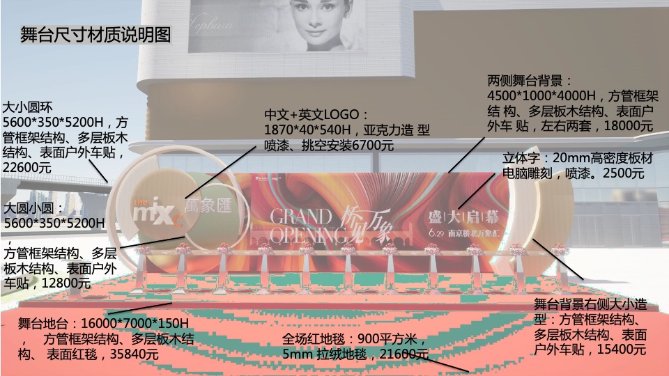 商业广场开业庆典（桥见万象主题）活动策划方案