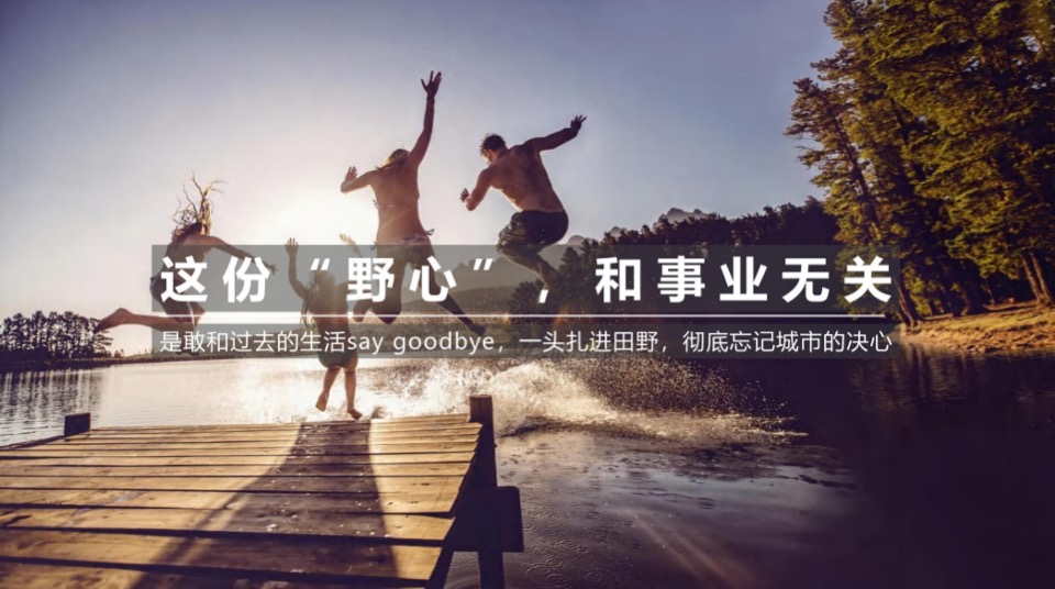 异见广告-融创归野小镇文旅项目推广提报