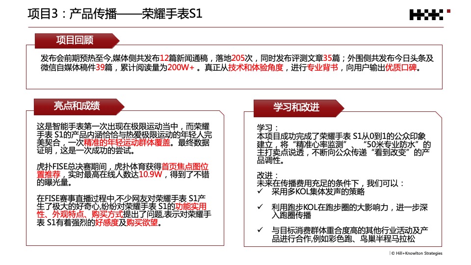 荣耀年度公关传播规划