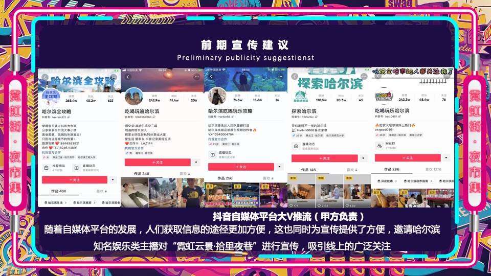 商业广场霓虹夜市集（霓虹云景·拾里夜巷主题）活动策划方案