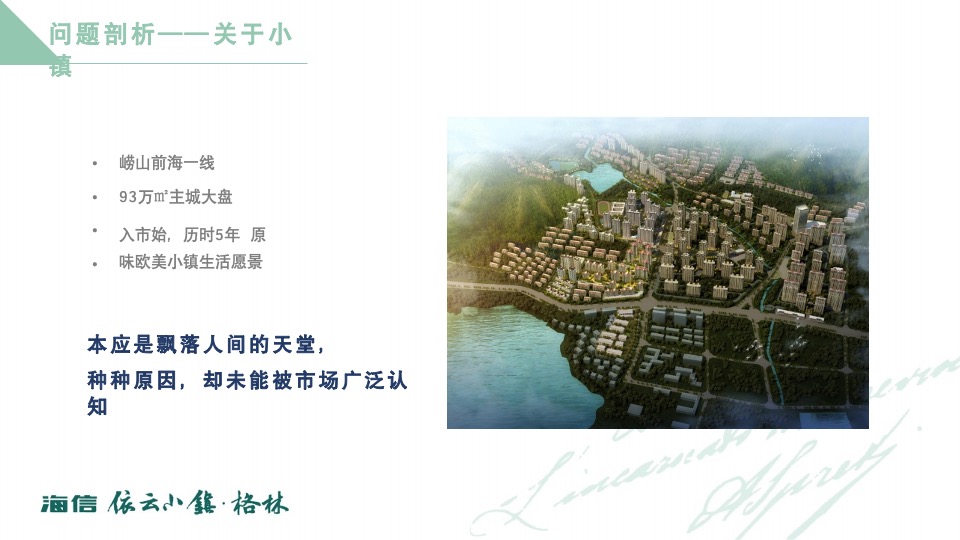 海信依云小镇上半年推广策略