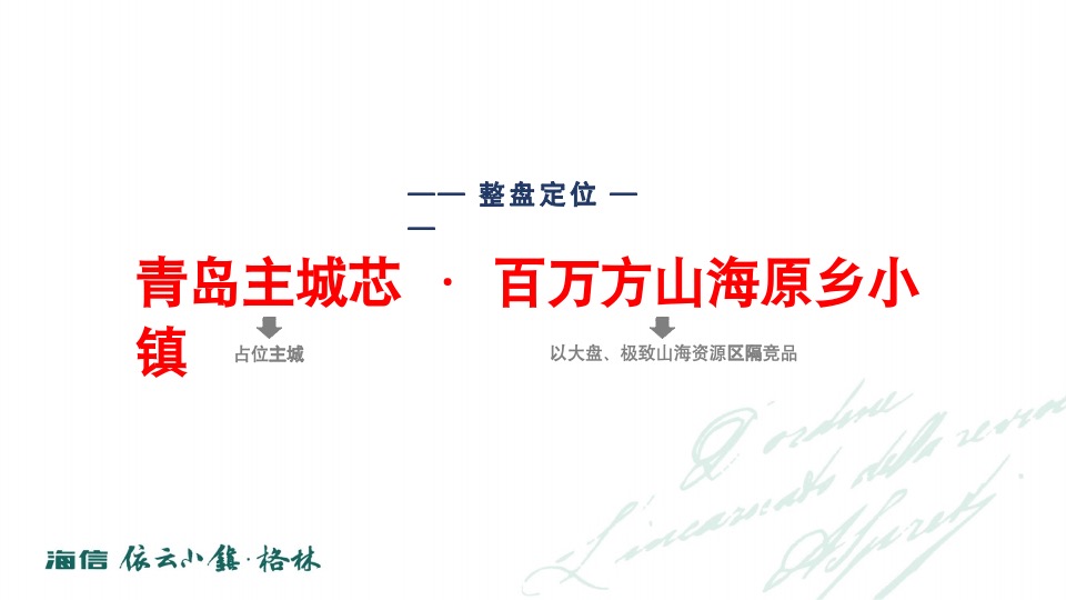 海信依云小镇上半年推广策略