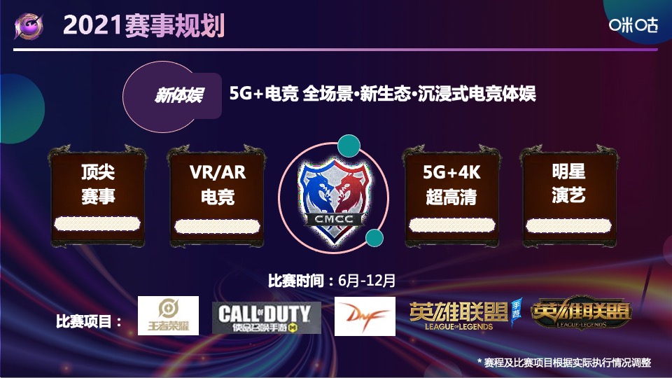 中国移动电子竞技大赛招商方案