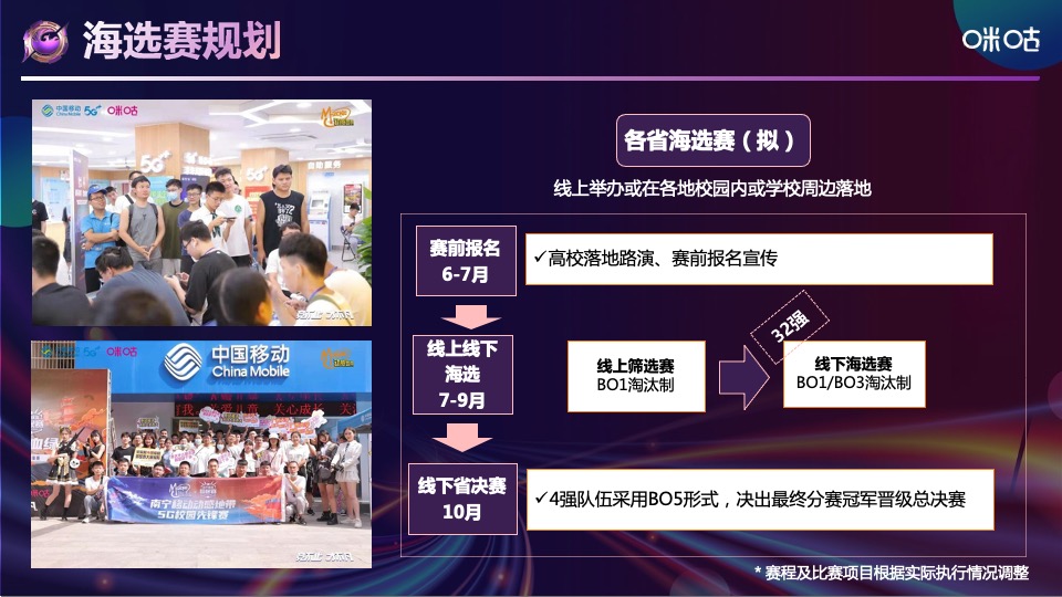 中国移动电子竞技大赛招商方案