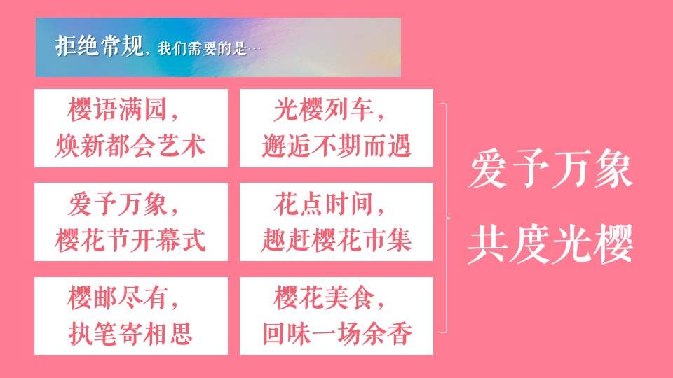 地产项目春季樱花游园会（春日物语·共度光樱主题）活动策划方案