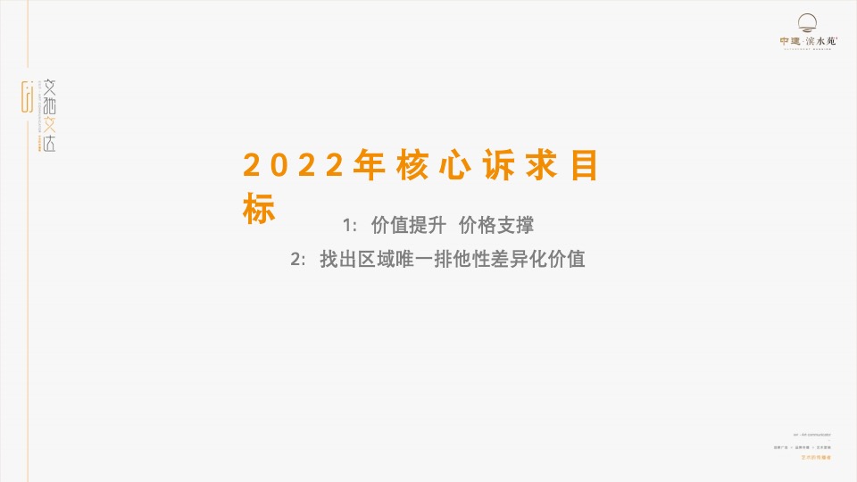 中建滨水苑年度提报方案
