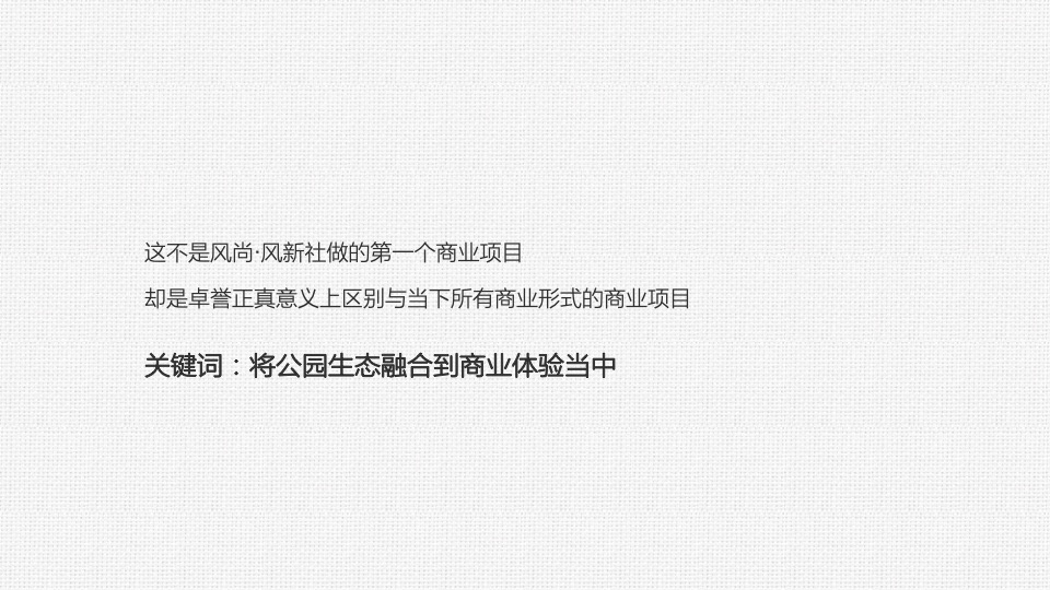 卓誉公园商业综合体项目策略推广终稿
