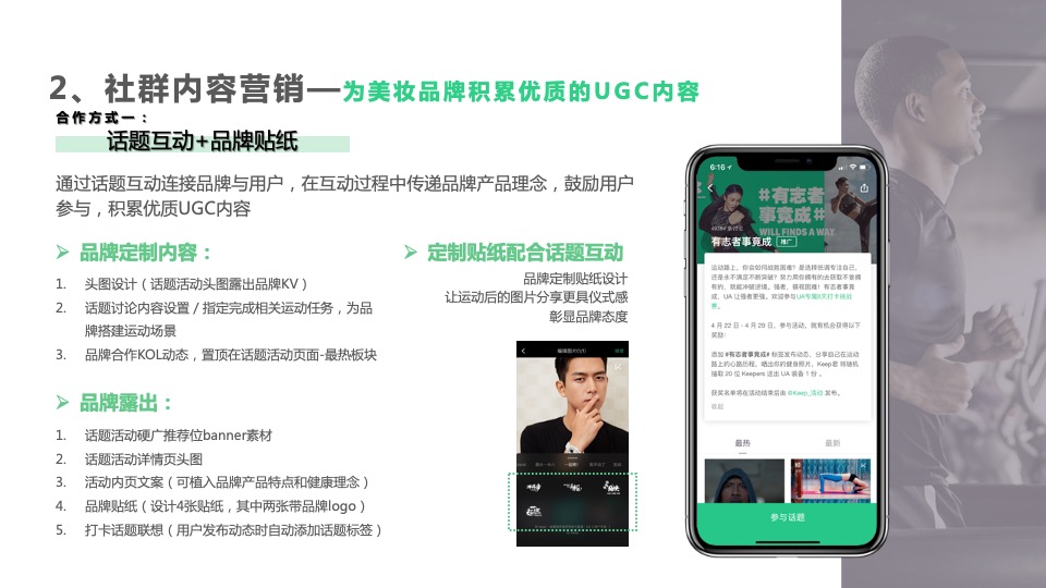 keep美妆行业合作通案【体育】【跨界营销】