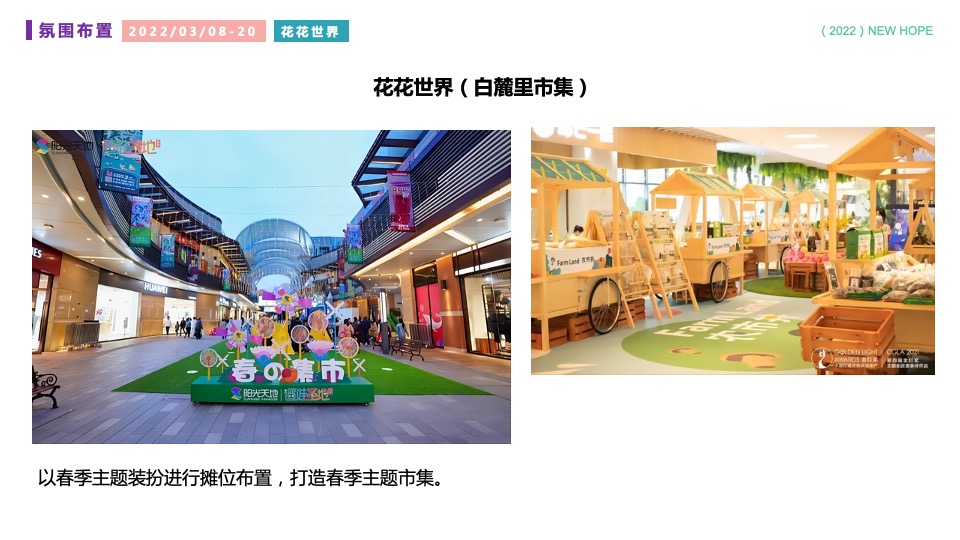 商业广场春日户外美好生活季（春日花花世界主题）PR+SP活动策划方案