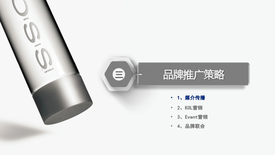 高端矿泉水品牌市场营销策略方案