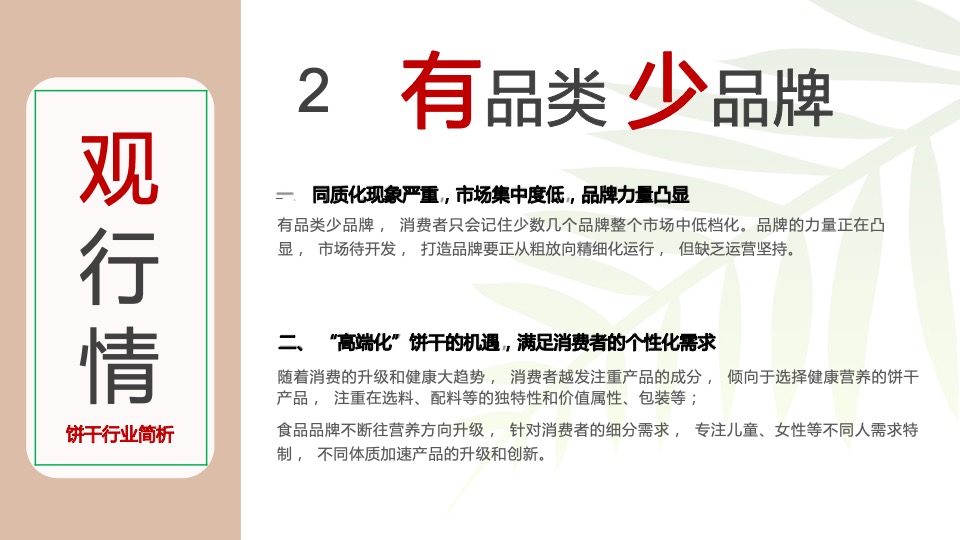 竹笋饼干品牌策略全案