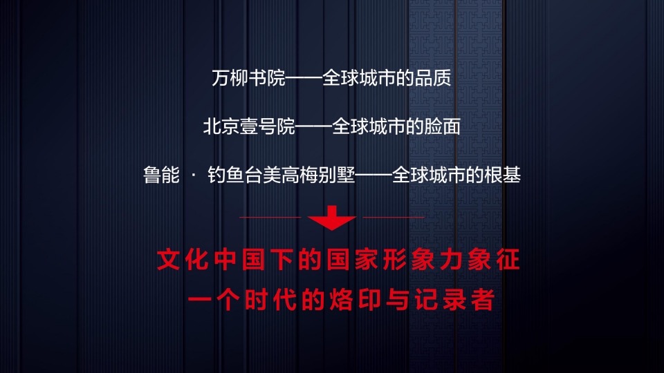 鲁能·钓鱼台美高梅别墅策略推广提报
