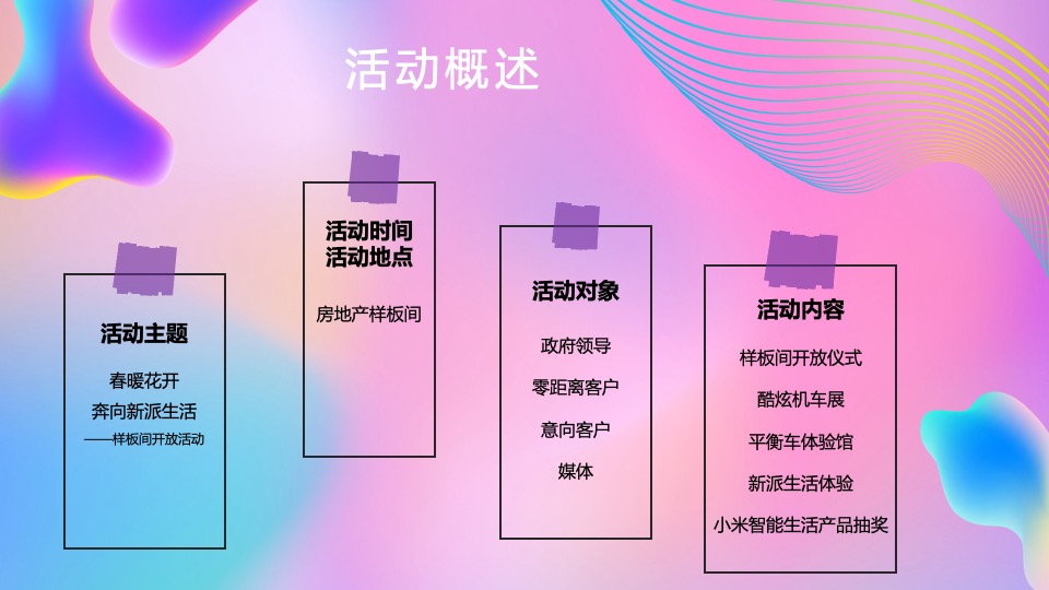 地产项目样板间开放（春暖花开·奔向新派生活主题）活动策划方案