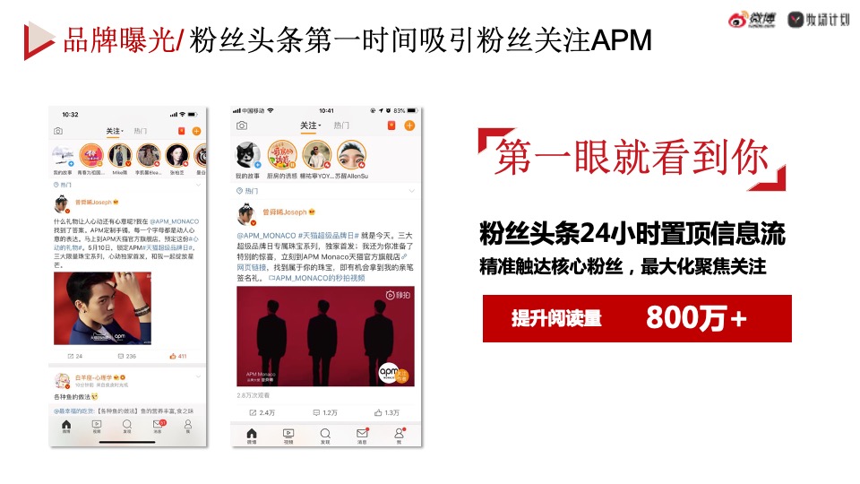 APM×心动的礼物微博营销结案