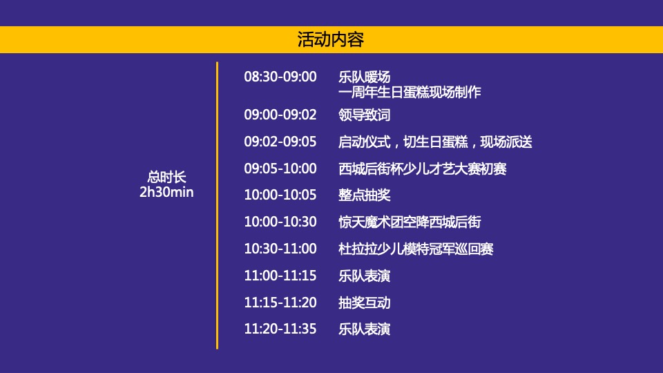 商业广场一周年庆（ONE爆一周年主题）活动策划方案