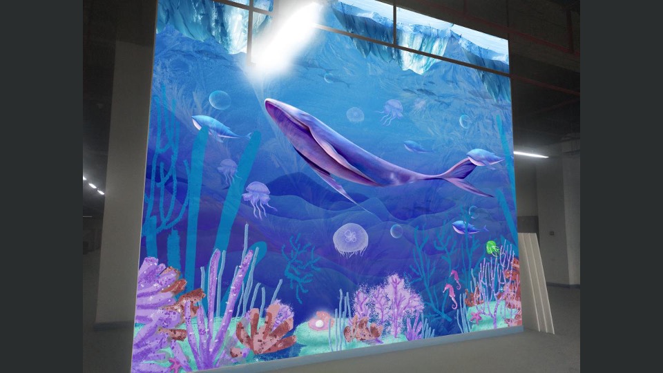 商业广场夏季美陈（渔人湾码头主题）包装方案