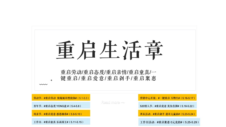 地产项目4-6月系列（全力以“复” 重启美好主题）活动策划方案