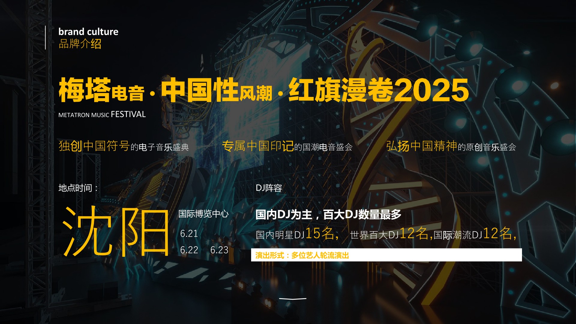 沈阳METATRON电音节策划案