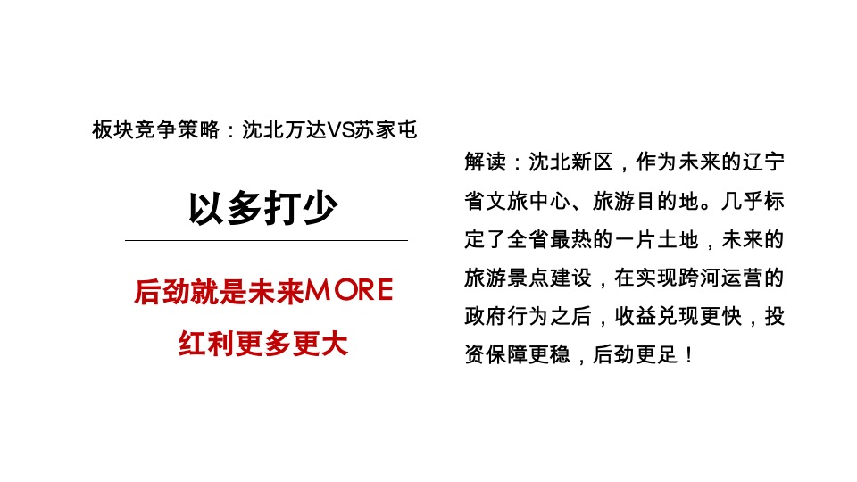 沈阳沈北万达广场三地块整合推广案(小高层商业)